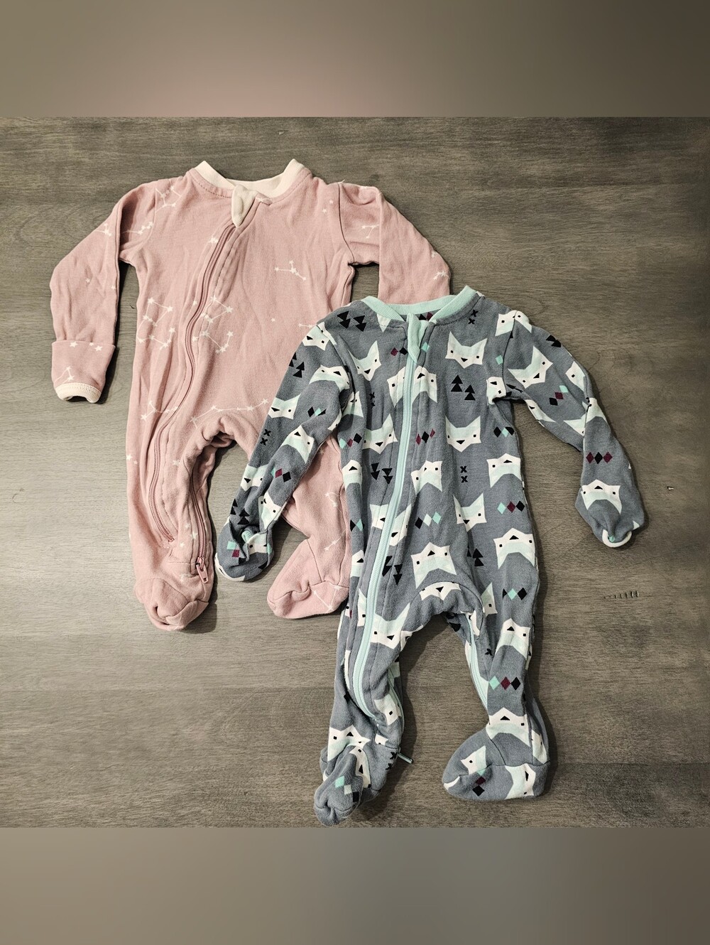 Set Of 2- Zippyjamz Sizd NB